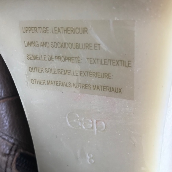 Gap, women’s leather boots size 8 - Picture 12 of 12